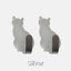 Cat Pattern Self-Adhesive Wall Hook Cute Towel & Clothes Hanger