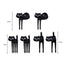 6PCS Black Cat Fruit Fork Set Cute Kids Bento Snack Forks