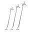 Pegboard Hooks Pack of 10 Heavy Duty Wall Organizer Hanging Hooks