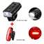 LED Bicycle Front Light Type-C Rechargeable Headlight
