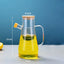 900/1000ml Glass Oil Bottle Heat Resistant Oil Dispenser with Handle