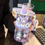 Kuromi Kawaii Kids Water Bottle Large Capacity Cup