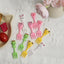 10Pcs Cartoon Fruit Fork Set Cute Reusable Snack, Cake & Dessert Forks