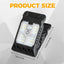 Waterproof Solar Motion Sensor Fence Lights with 3 Lighting Modes
