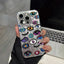 Aesthetic Love Painted Phone Case for iPhone 16 15 14 13 12 Pro Max