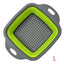 Collapsible Square Colander Silicone Strainer