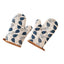 Thickened Cotton Oven Mitts – Heat Resistant Baking Gloves (1 Pair)