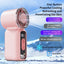 Mini Rechargeable Handheld Fan UK High-Speed Quiet Cooling Fan