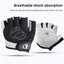 Half Finger Cycling Gloves Anti Slip Breathable MTB Gym Bike