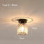Nordic LED Acrylic Ceiling Lamp 3 Color Home Light