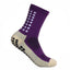 Men Non Slip Grip Football Socks Mid Calf Anti Slip Sports Running