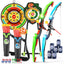 Kids Bow and Arrow Set – LED Archery Toy with Dart Board