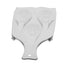 Stainless Steel Spoon Rest 3-Slot Utensil Holder