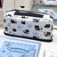 Multi-Layer Pen Bag Foldable Drawstring Pencil Case Organizer