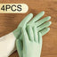 4PCS Waterproof Cleaning Gloves Latex Rubber Gloves