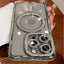 Glitter Diamond Magnetic Case for iPhone 17 16 15 14 13 12 11 Pro Max