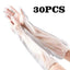 Disposable Long Arm Gloves Waterproof CPE Gloves