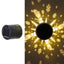 Solar Mandala Wall Lamp Waterproof Outdoor LED Fence & Garden Light