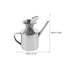 Stainless Steel Oil Pot Dispenser Kitchen Sauce & Vinegar Storage Bottle