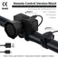 WEST BIKING 120dB Electric Bike Horn Rechargeable Waterproof Bicycle Bell