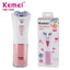 Kemei KM-1999 Portable Women Epilator Facial Body Hair Removal