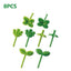 8PCS Bento Box Food Picks Cute Reusable Fruit Fork Decoration Picks