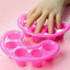 Nail Art Soak Bowl Polish Remover Tray Manicure Tool UK