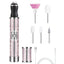 Rechargeable Electric Nail Drill Kit 4 Speed Manicure Pedicure Set