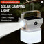 Solar LED Camping Lantern USB Rechargeable Light