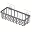 Kitchen Sink Organizer No-Drill Sponge & Brush Storage Rack