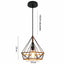 E27 Industrial Loft Pendant Light with Hemp Rope Design