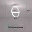 Modern 2 Rings LED Ceiling Light Creative Ceiling Lamp