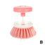 Kitchen Wash Pot Dish Brush Astronaut Washing Utensils With Automatic Soap Liquid Dispenser Household Cleaning Accessories