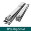 Stainless Steel Nail Clipper Fingernail & Toenail