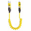 4 in 1 65W Spring Short Data Cable Quick Charger Wire Spring USB Cable for iPhone 16 15 14 13