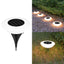 14 LED Solar Ground Lights for Garden, Yard & Pathway Decor