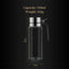 Glass Oil Bottle & Seasoning Set Leakproof Soy Sauce & Vinegar Pot