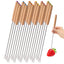 Fondue Fork Set Stainless Steel 6–24Pcs Long Chocolate & Fruit Forks