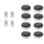 Solar Rechargeable Floating Pool Lights with Remote