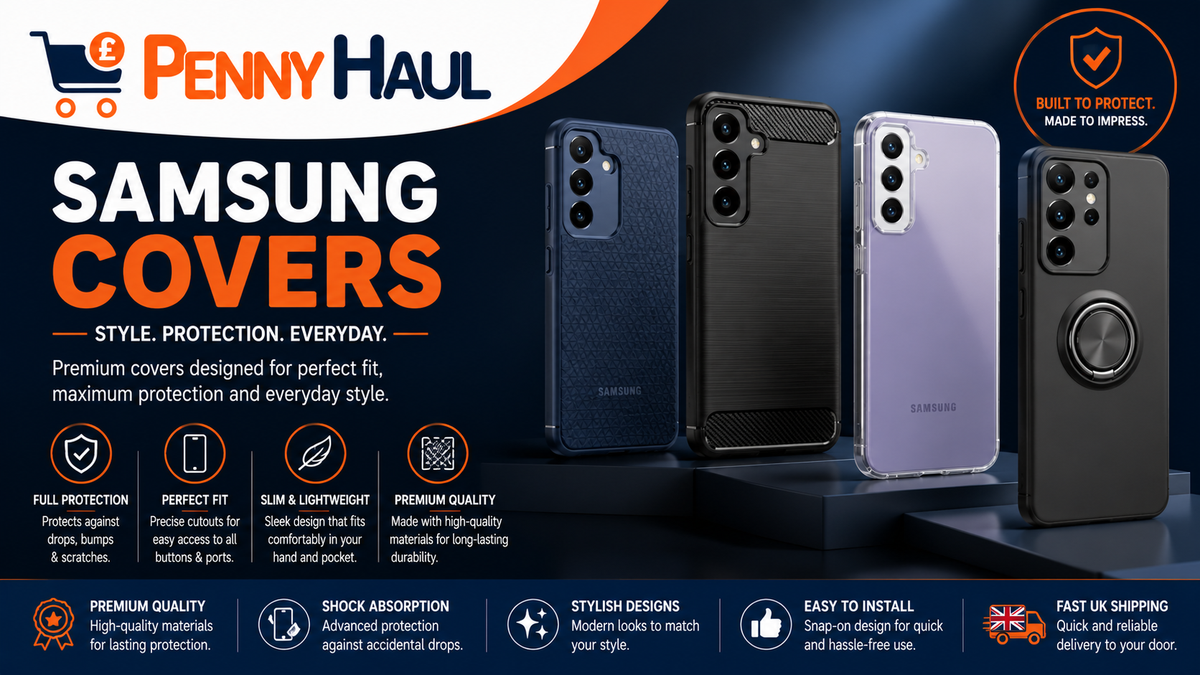  Samsung Phone Cases – Shockproof, Clear & Silicone Covers
