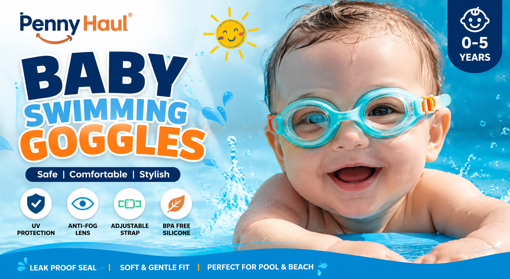 Baby Swimming Goggles