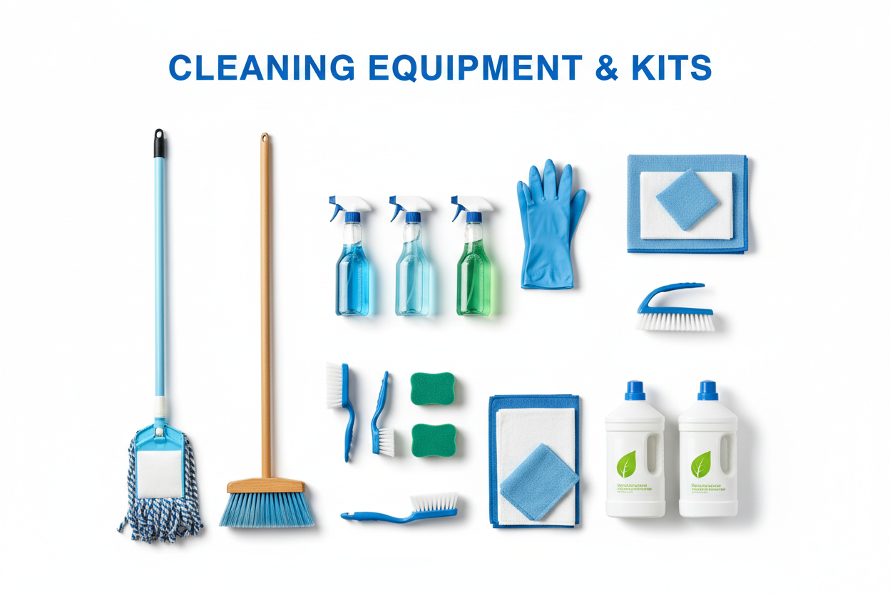 Cleaning Equipment & Kits