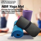 15MM NBR Penny Haul Yoga Mat 60x25cm Thick Pilates Fitness Portable Indoor Outdoor
