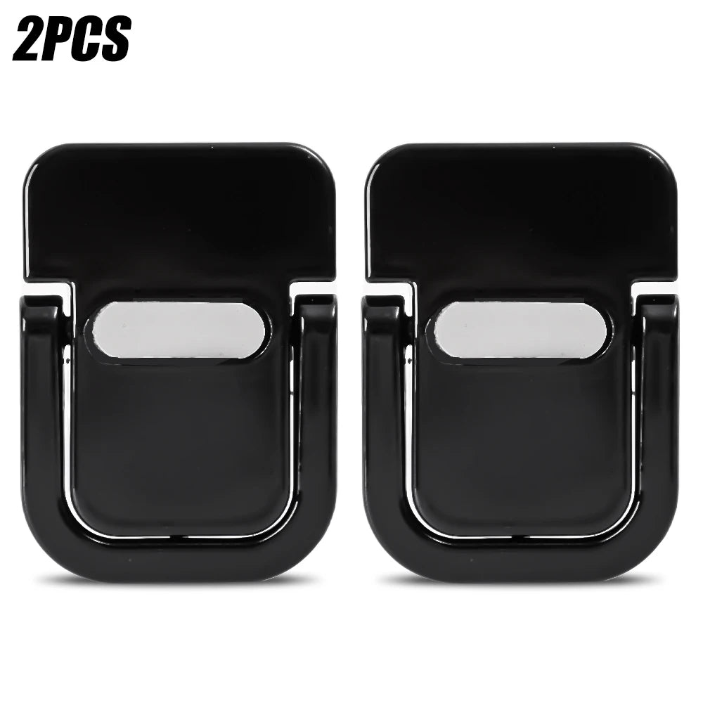 2pcs set of black invisible mini laptop stand pads for laptops and keyboards