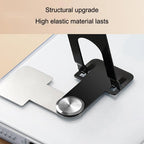 360 Rotating Phone Stand showing durable hinge mechanism for flexible angle adjustment