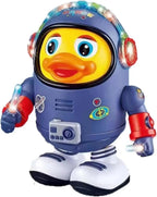 Dancing Astronaut Duck Toy – Musical LED Toy for Toddlers