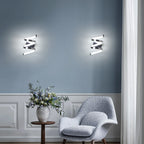 21W Creative Spiral LED Wall Sconce White Light