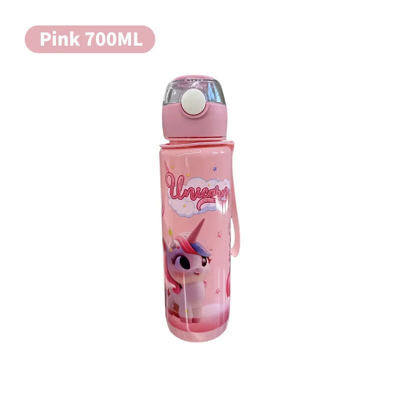 700ml Cartoon Space Water Bottle BPA-Free Kids Cup