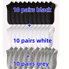 Unisex Ankle Socks Breathable Lightweight Sports Trainer Socks 5-10 Pack