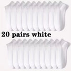 Unisex Ankle Socks Breathable Lightweight Sports Trainer Socks 5-10 Pack